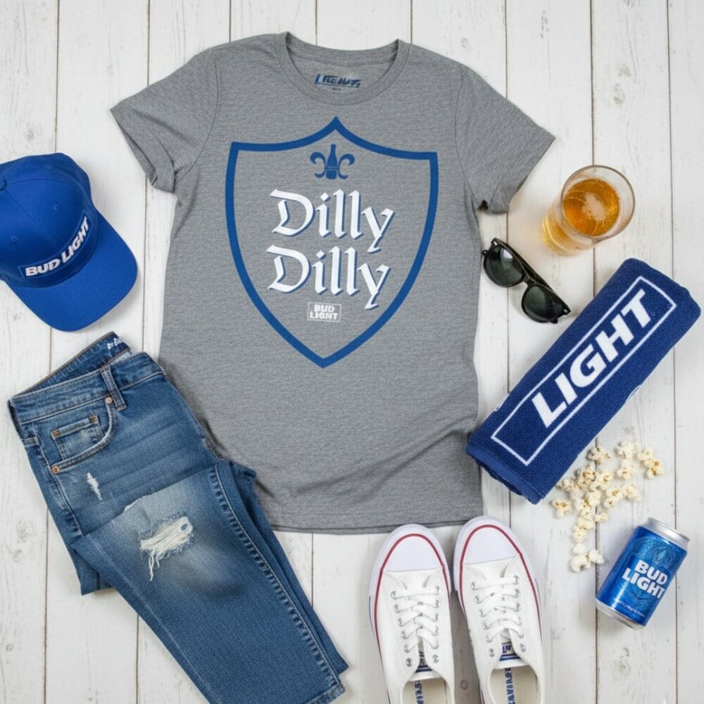 Bud Light "Dilly Dilly" Shield Graphic Tee